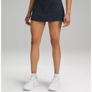 Lululemon Pace Rival Mid-Rise Skirt Long True Navy Size 6